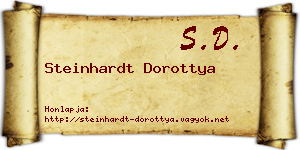 Steinhardt Dorottya névjegykártya